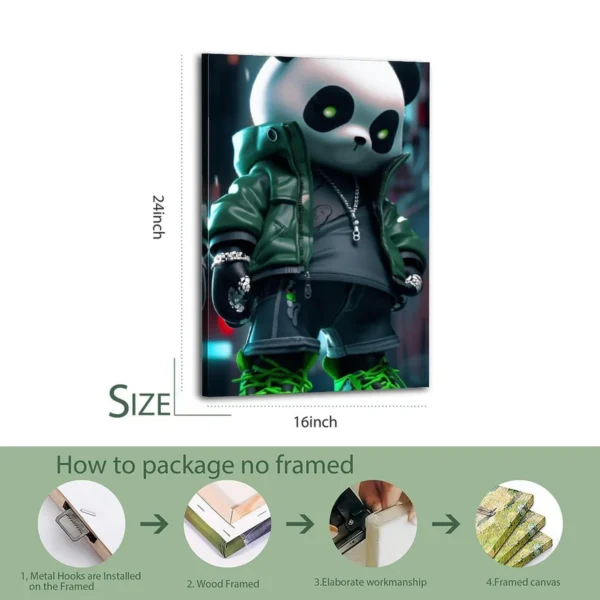Panda Famous Oil Paintings   Canvas Art - Image 7