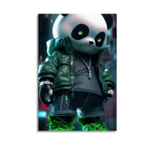 Panda Famous Oil Paintings   Canvas Art