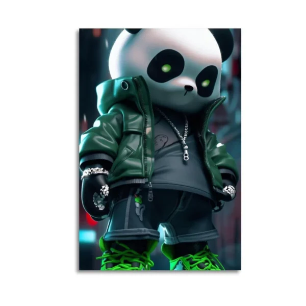 Panda Famous Oil Paintings   Canvas Art