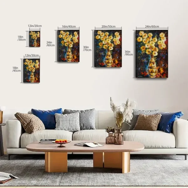 Van Gogh Sunflowers   Canvas Art - Image 8