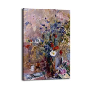 Landscape Flowers   Canvas Art Canvas Poster