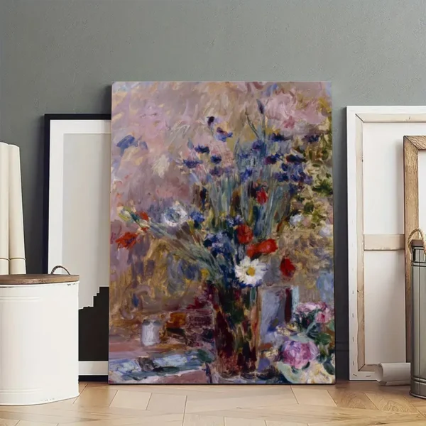 Landscape Flowers   Canvas Art Canvas Poster - Image 4