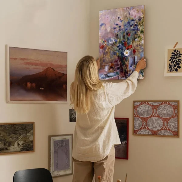 Landscape Flowers   Canvas Art Canvas Poster - Image 6