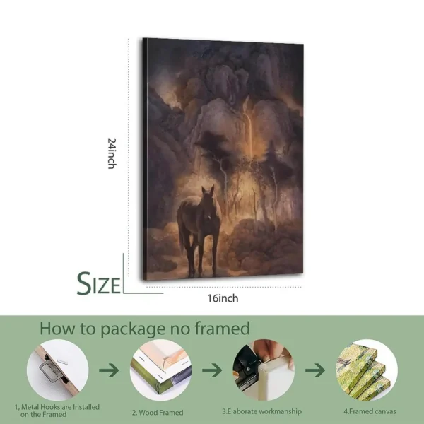 Artistic Landscape Painting  Canvas Art - Image 5