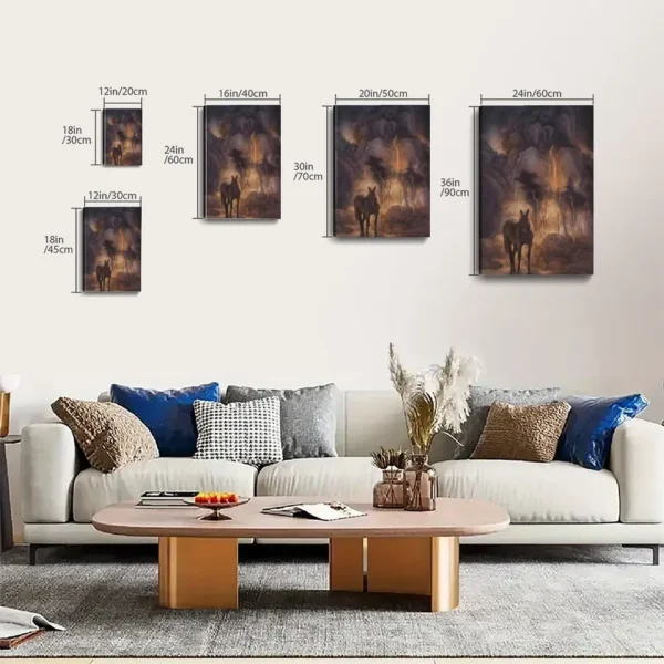 Artistic Landscape Painting  Canvas Art - Image 7