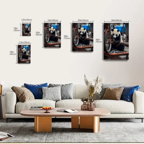Panda  Modern Canvas Painting Canvas Art - Image 6