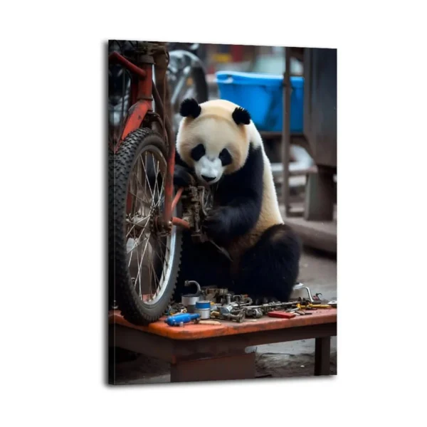 Panda Modern Canvas Painting Canvas Art
