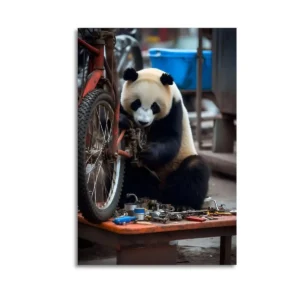 Panda  Modern Canvas Painting Canvas Art