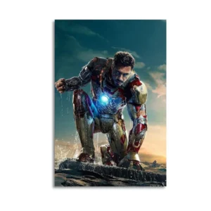 Marvel Iron Man Robert Canvas Art Downey Jr