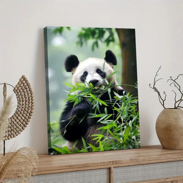 Panda  Canvas Art  Oil And Canvas - Image 3