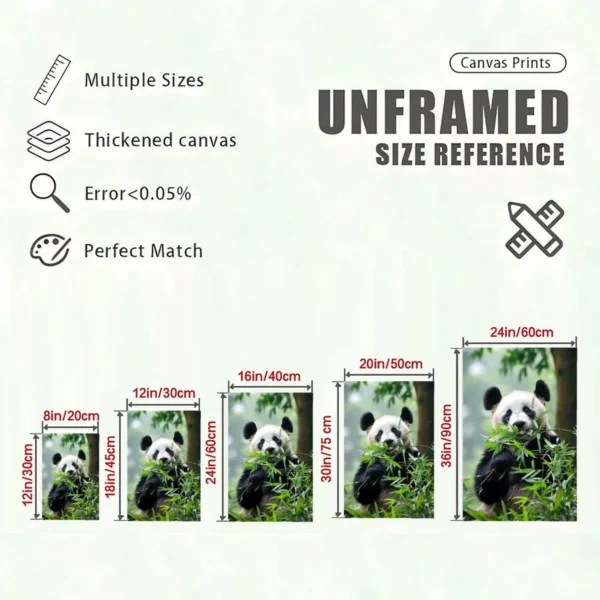 Panda  Canvas Art  Oil And Canvas - Image 8