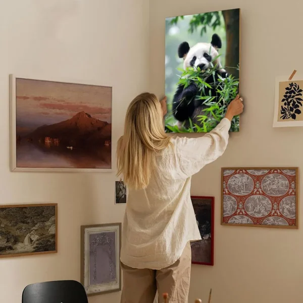 Panda  Canvas Art  Oil And Canvas - Image 5