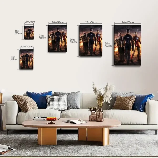 Marvel Avengers Canvas Art Canvas Poster - Image 6