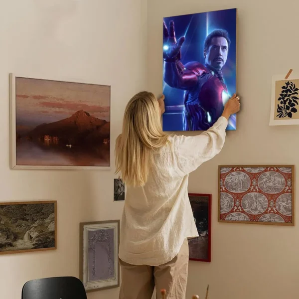 Marvel Iron Man Robert Downey Jr Canvas Art - Image 5