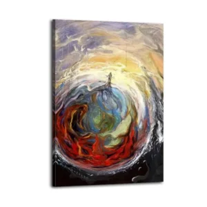 Abstract Art Painting Canvas Art Canvas Poster