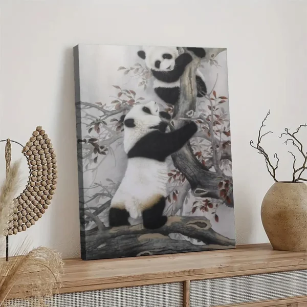 Panda  Canvas Art  Posters For Room - Image 3