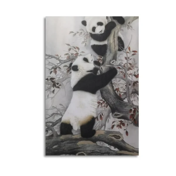 Panda  Canvas Art  Posters For Room