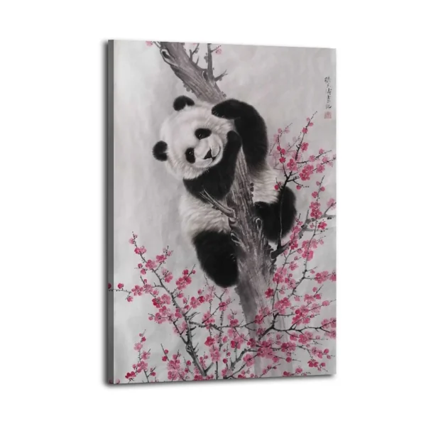 Panda Canvas Art Canvas Painting