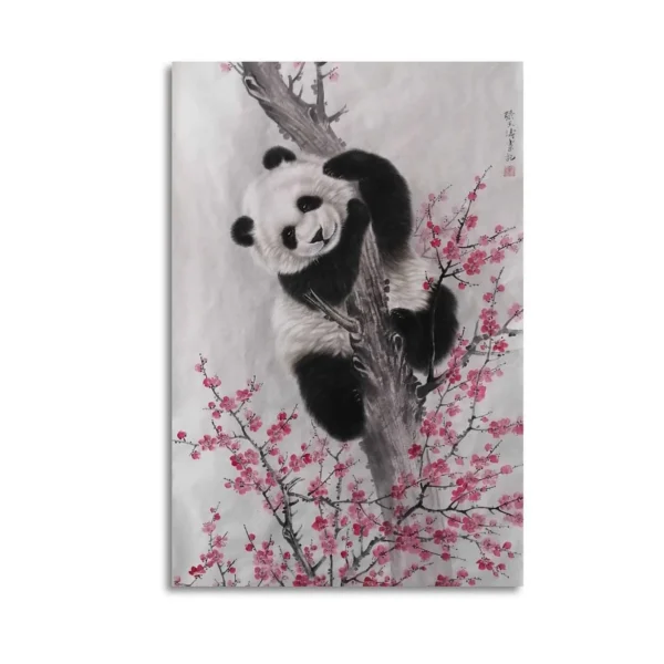 Panda Canvas Art Canvas Painting