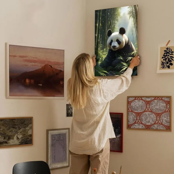 Panda  Canvas Art  Framed Posters - Image 5