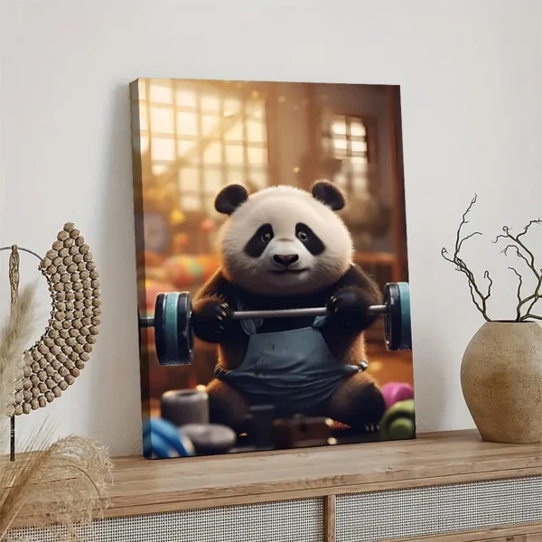 Panda Framed Posters  Canvas Art - Image 4