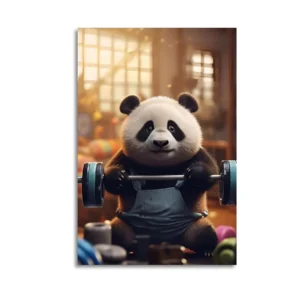 Panda Framed Posters  Canvas Art