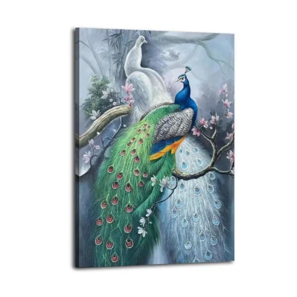 Peacock Canvas Art Famous Oil Paintings
