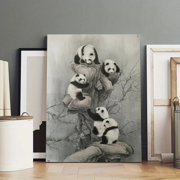 Panda  Canvas Art  Canvas Wall Art - Image 3