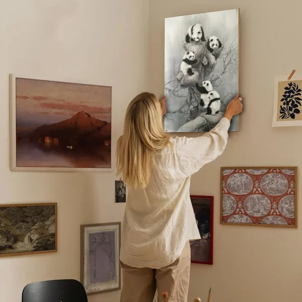 Panda  Canvas Art  Canvas Wall Art - Image 5