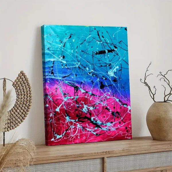 Abstract Landscape Painting Canvas Art - Image 3