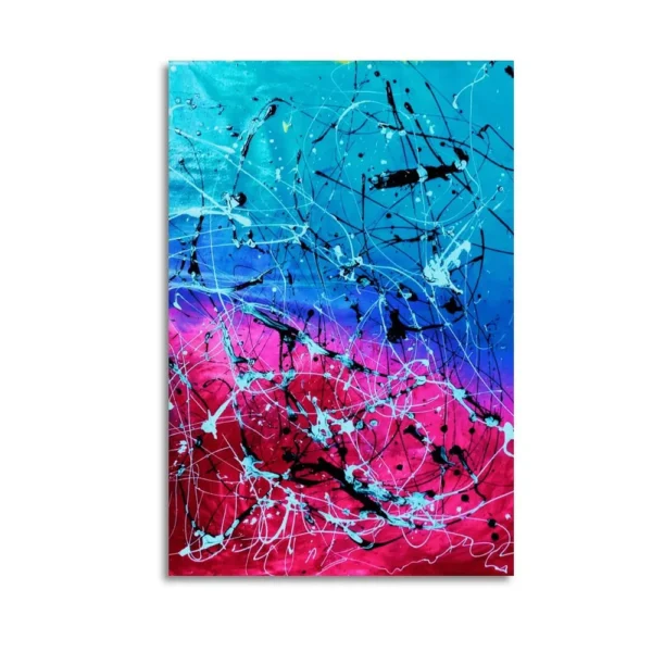 Abstract Landscape Painting Canvas Art - Image 2