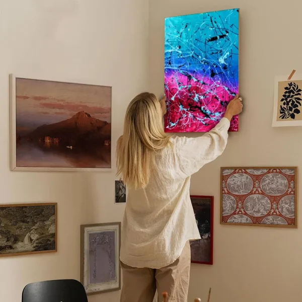 Abstract Landscape Painting Canvas Art - Image 5