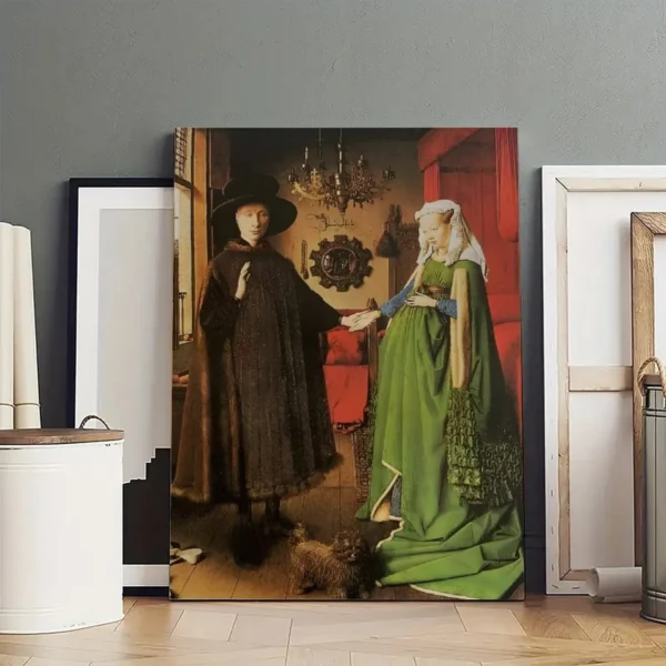 Arnolfini Wedding Canvas Art - Image 3