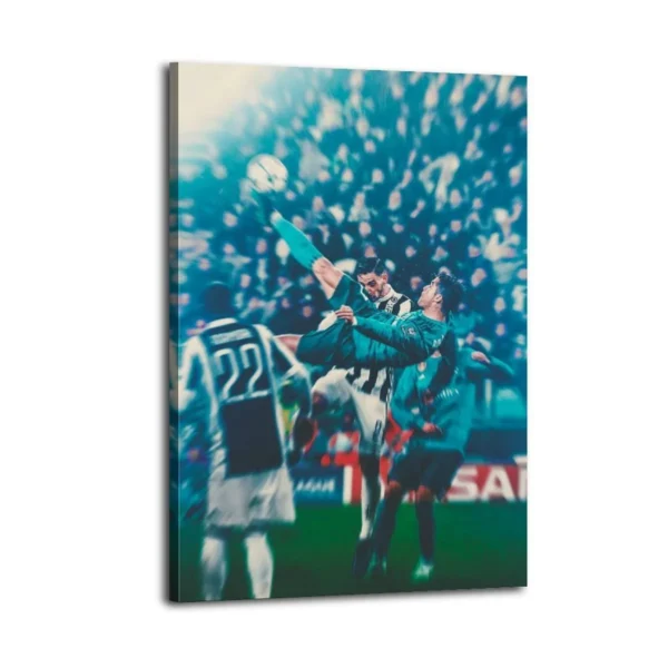 Cristiano Ronaldo Canvas Art Oil And Canvas