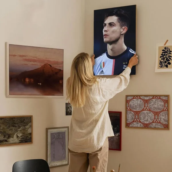 Cristiano Ronaldo  Canvas Art Framed Posters - Image 5