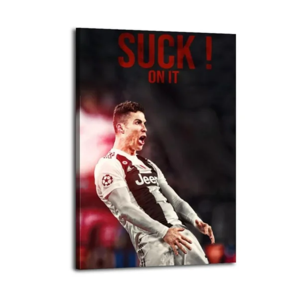 Cristiano Ronaldo Canvas Art Oil On Canvas
