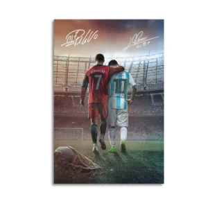 Cristiano Ronaldo Canvas Art Oil And Canvas