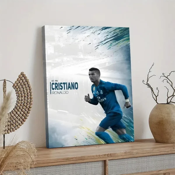 Cristiano Ronaldo  Canvas Art  Colored Canvas - Image 3