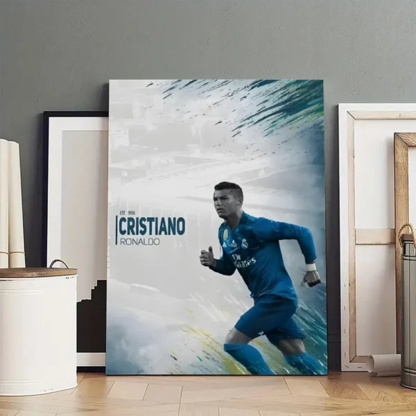 Cristiano Ronaldo  Canvas Art  Colored Canvas - Image 4