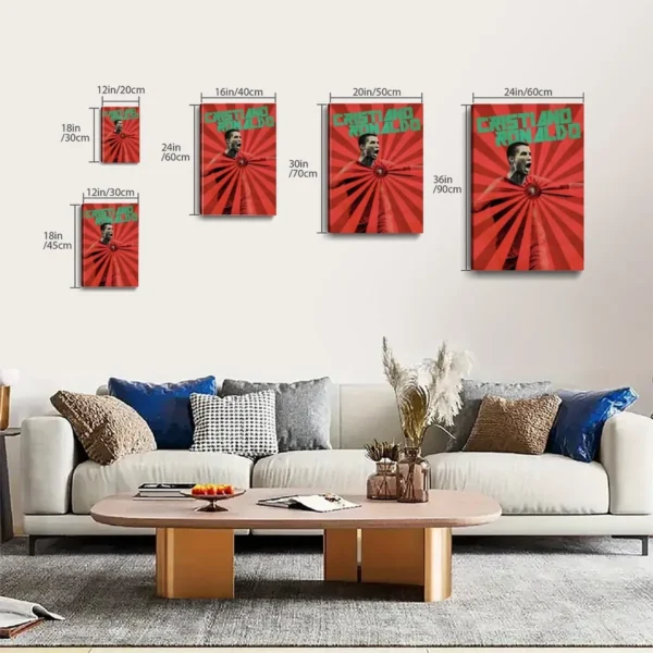 Cristiano Ronaldo Canvas Art - Image 6