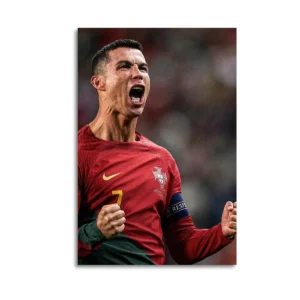 Cristiano Ronaldo  Canvas Art  Print Posters