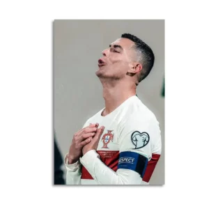 Cristiano Ronaldo  Canvas Art Poster