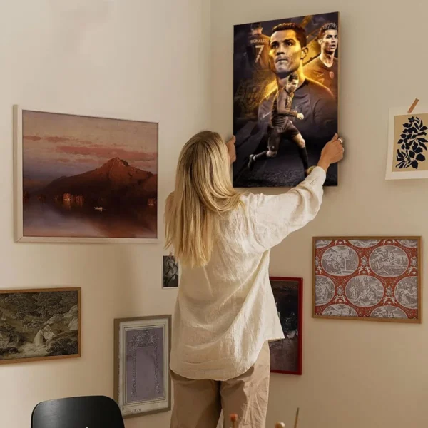 Cristiano Ronaldo  Canvas Art Painted Canvas - Image 5