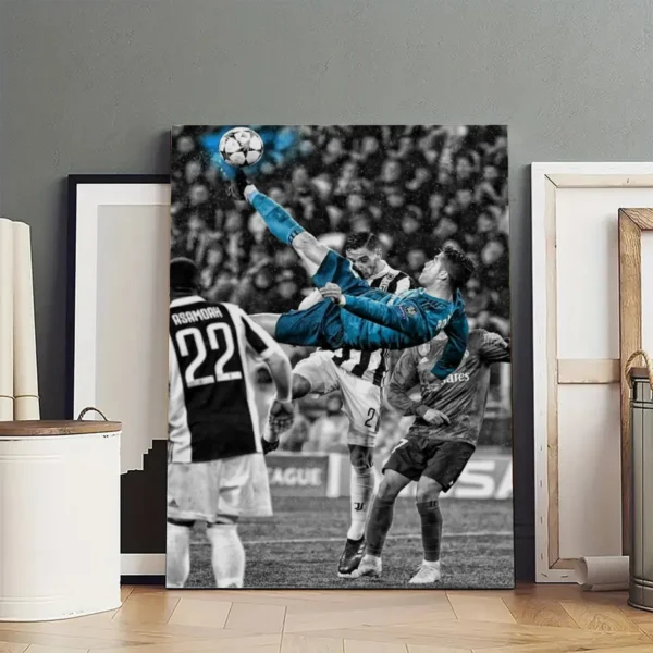 Cristiano Ronaldo  Canvas Art Canvas Artwork - Image 3