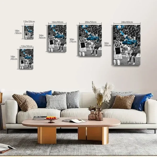 Cristiano Ronaldo  Canvas Art Canvas Artwork - Image 6