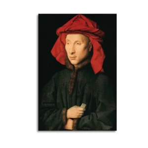 Arnolfini Wedding Canvas Art Canvas Poster