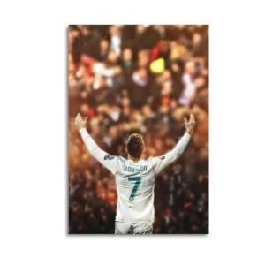 Cristiano Ronaldo Posters For Room Canvas Art