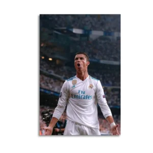 Cristiano Ronaldo Canvas Art Canvas Poster