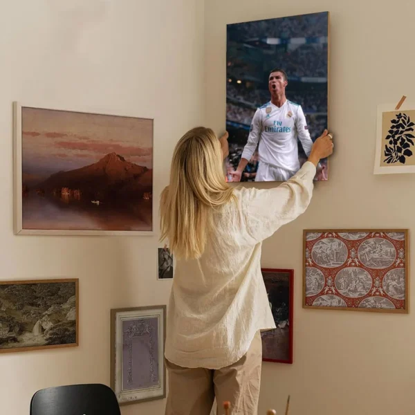 Cristiano Ronaldo Canvas Art Canvas Poster - Image 6