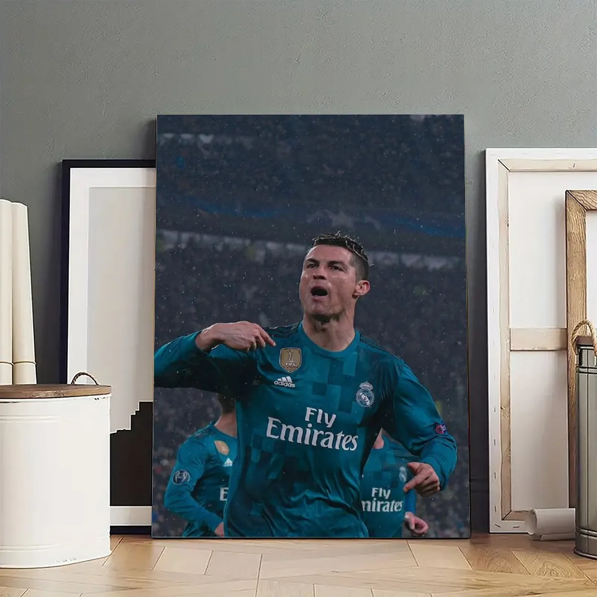 Cristiano Ronaldo Framed Posters Canvas Art 4 Cristiano Ronaldo Framed Posters Canvas Art - Image 4